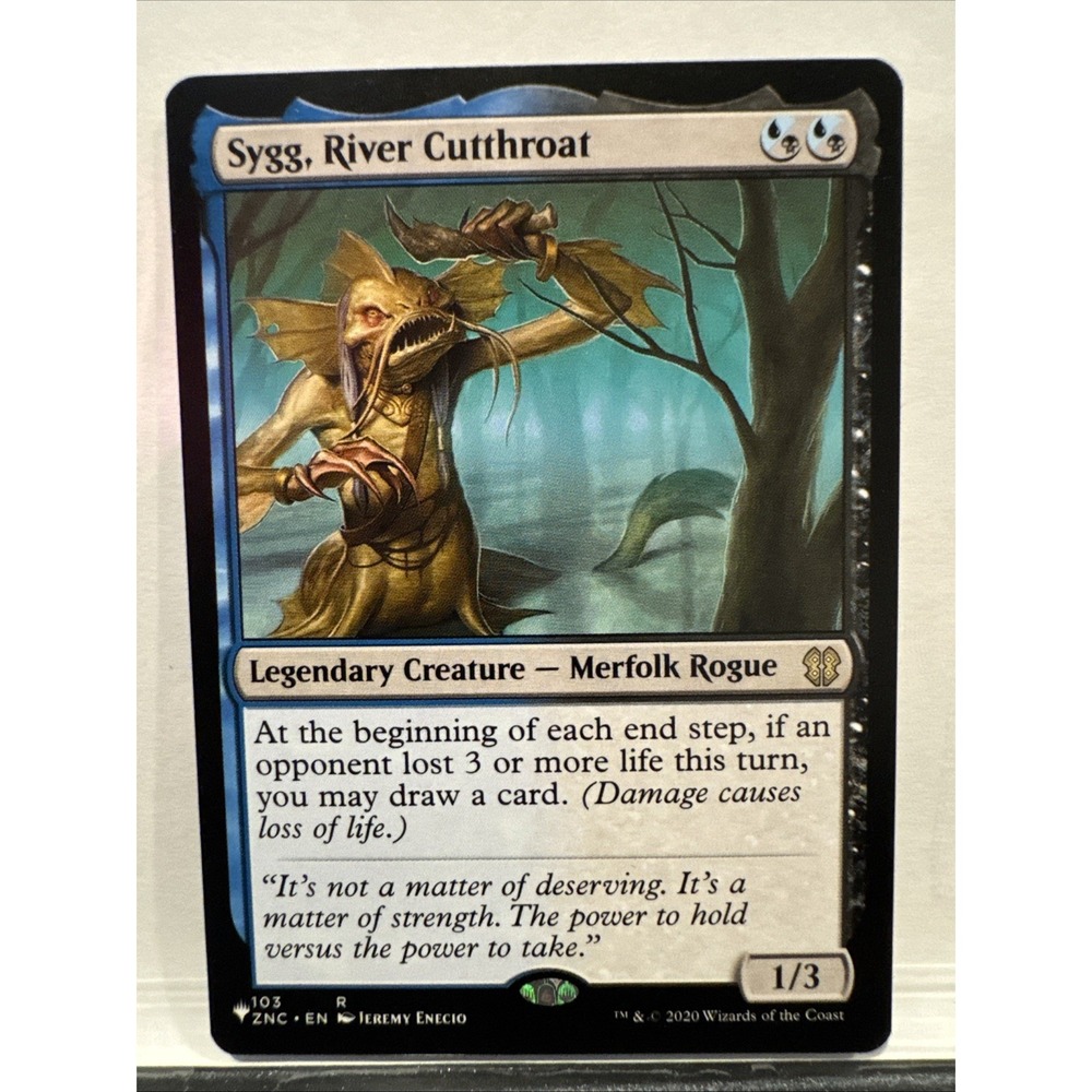 Sygg River Cutthroat The List Reprints Regular MTG Rare Card 103